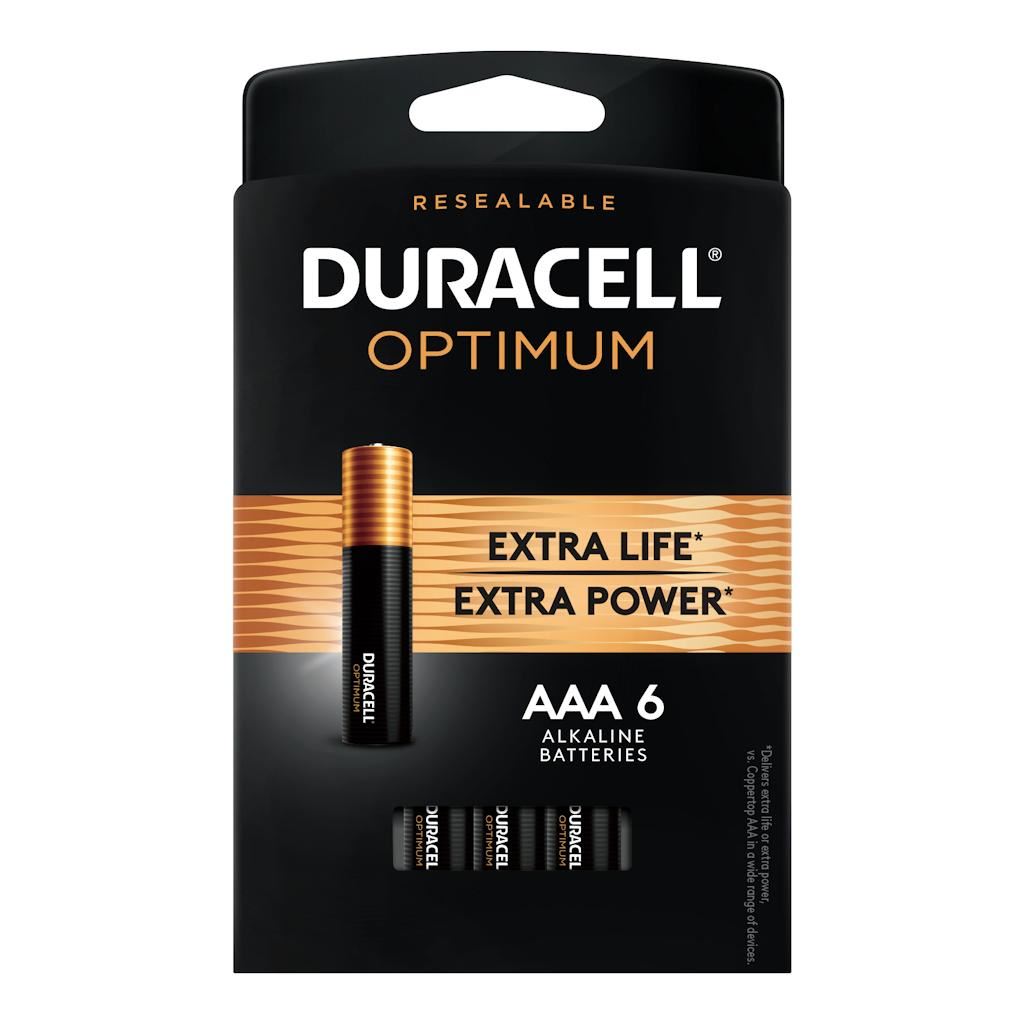 AAA Optimum Extra Life Battery (6 pack) 1