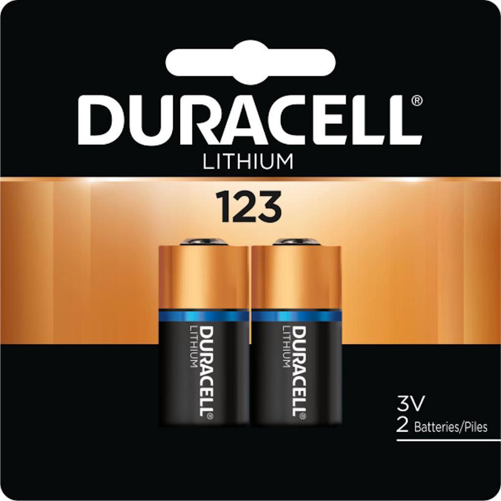 DL123 3 Volt Lithium Battery (2 pack) 1