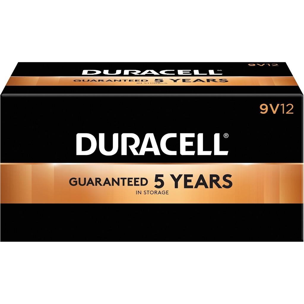 9 volt Coppertop Alkaline Battery (12 pack) 1