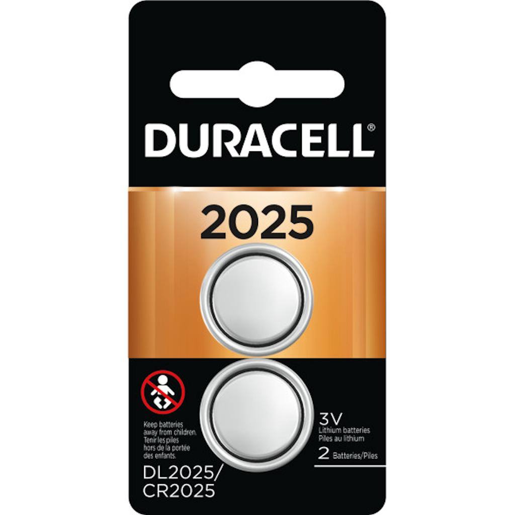DL2025 3 volt Coin Cell Lithium Battery (2 pack) 1
