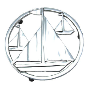 7.5" Sailboat Trivet 1
