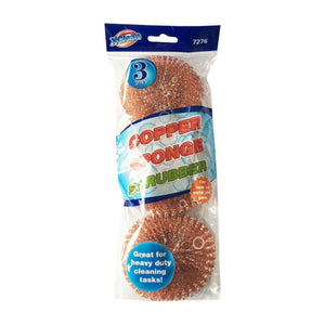 Copper XClean Scrubber Sponges (3 Pack) 1