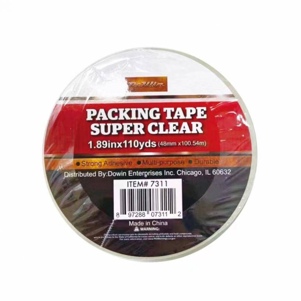 110 Yard Super Clear Packing Tape 1