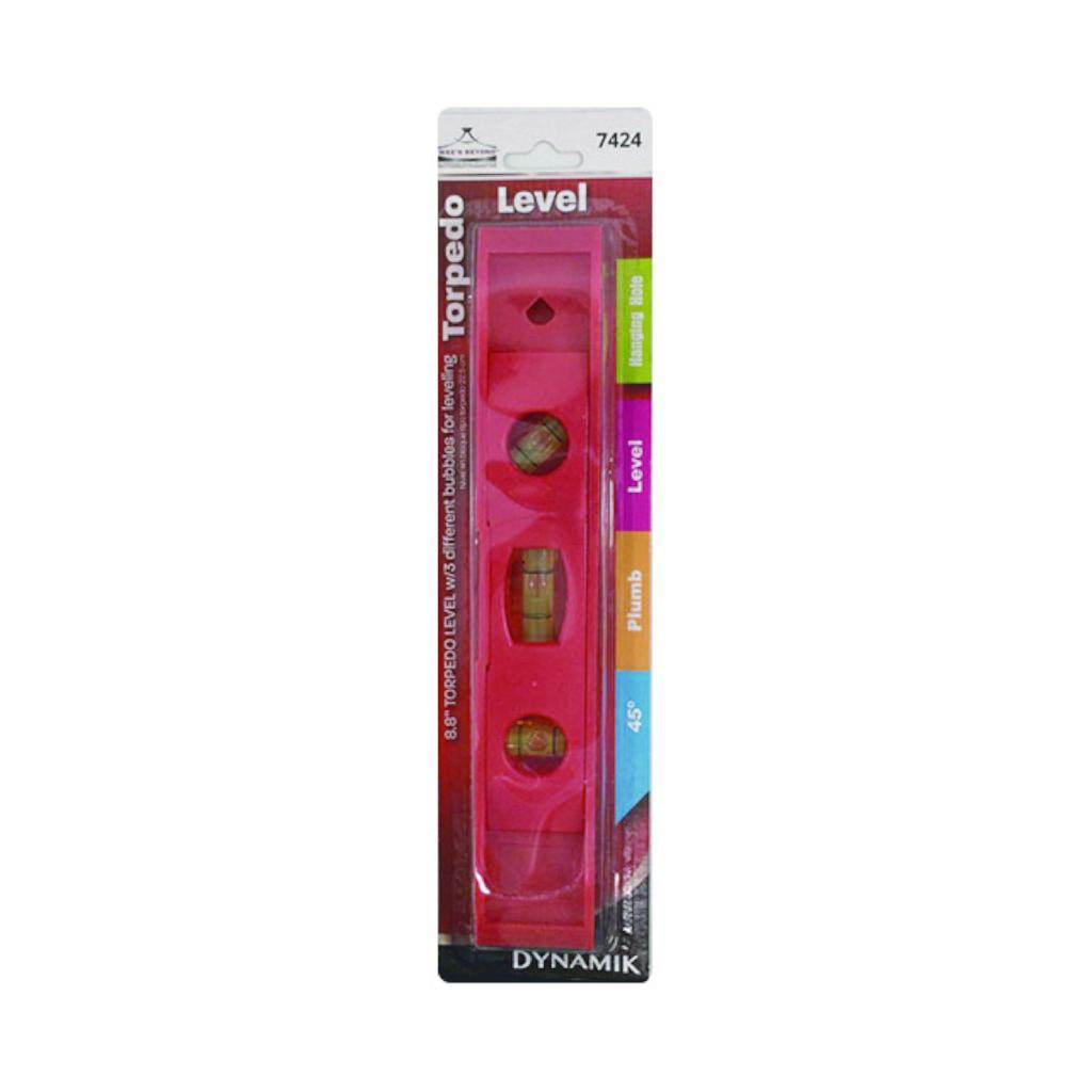 9" Red Level Magnetic Torpedo Level 1