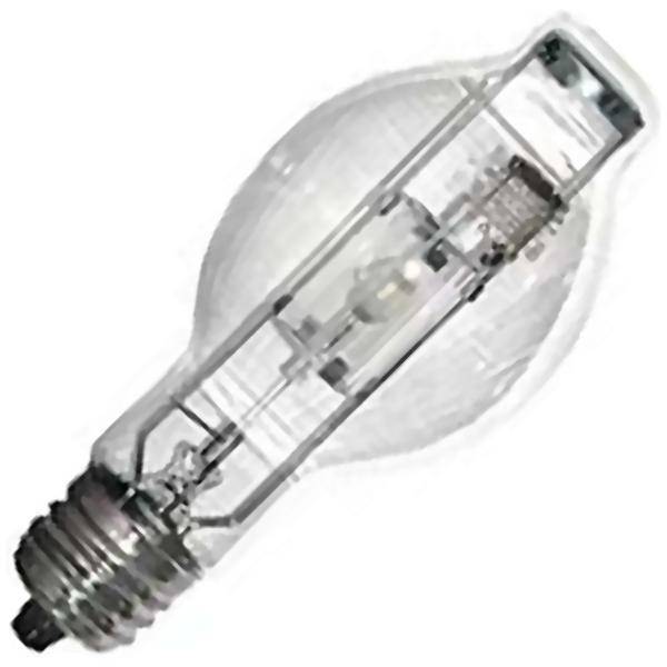 100 watt BT28 Exclusionary Mogul Screw Base 4000K Cool White Clear Metal Halide 1