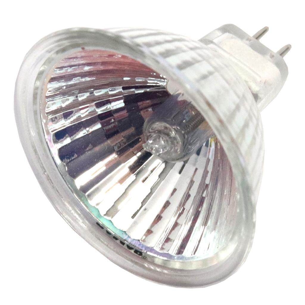 75 watt 12 volt MR16 Miniature Bi-Pin Base 3080K Natural White Flood #EYJ 1