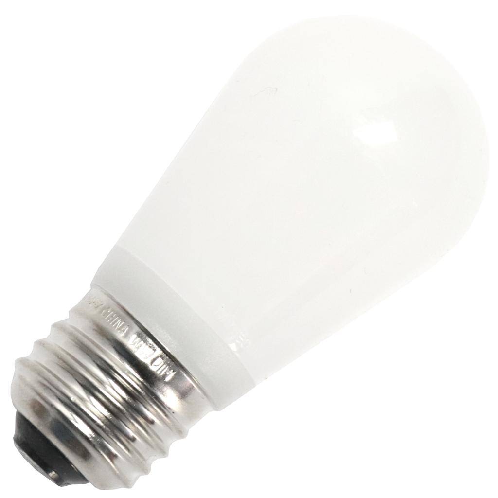 .55 watt 130 volt S14 Medium Screw Base Warm White LED 1