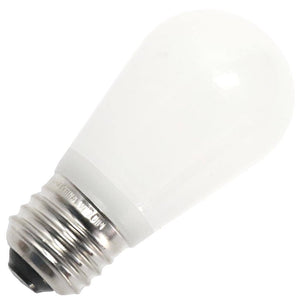 .55 watt 130 volt S14 Medium Screw Base Warm White LED 1
