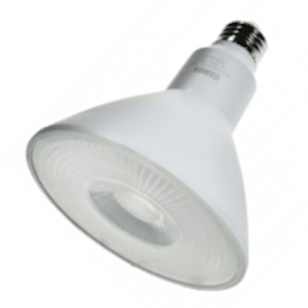 12.5 watt 120 volt PAR38 Medium Screw Base 3000K Dimmable LED 1