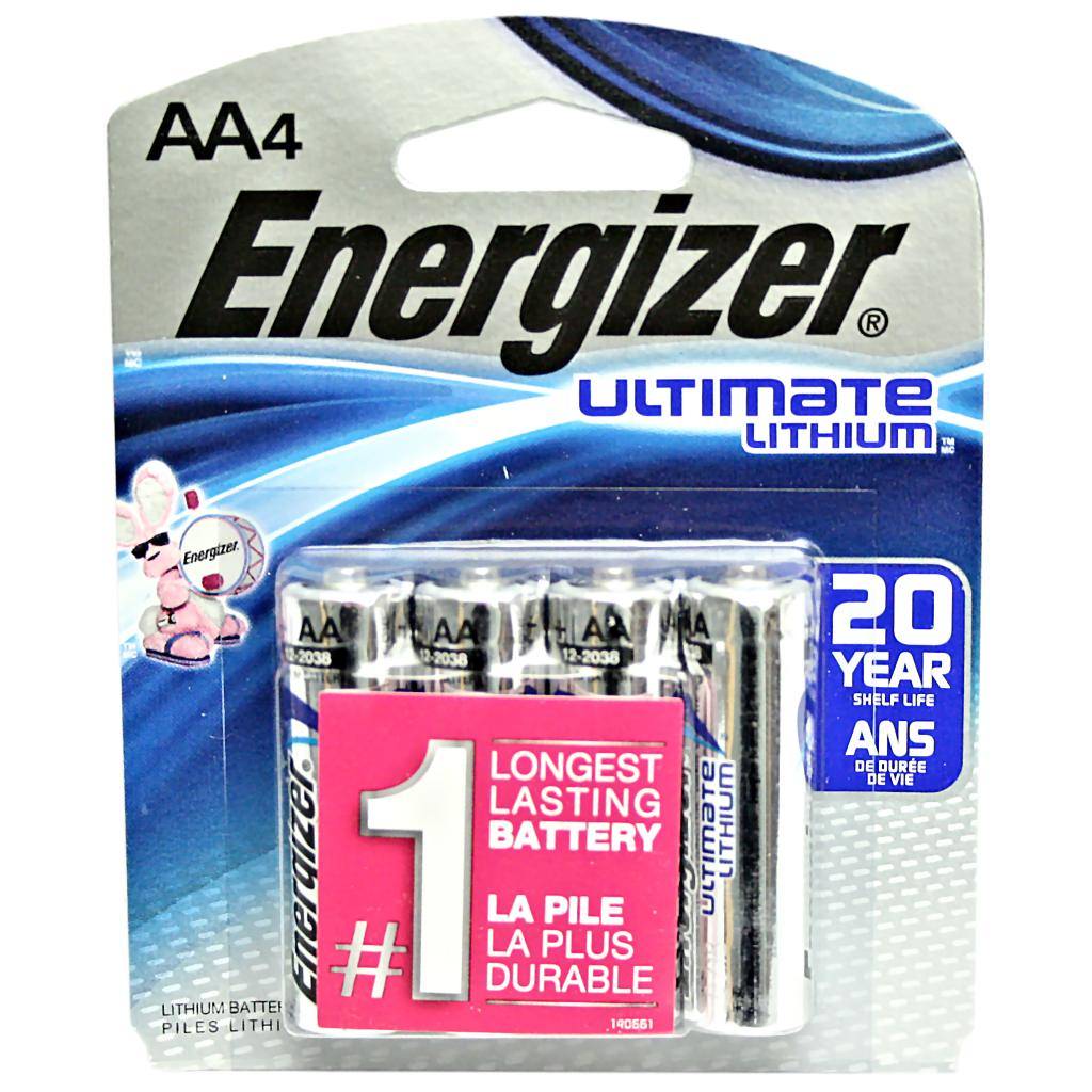AA 1.5 Volt Ultimate Lithium Battery (4 pack) 1