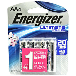 AA 1.5 Volt Ultimate Lithium Battery (4 pack) 1
