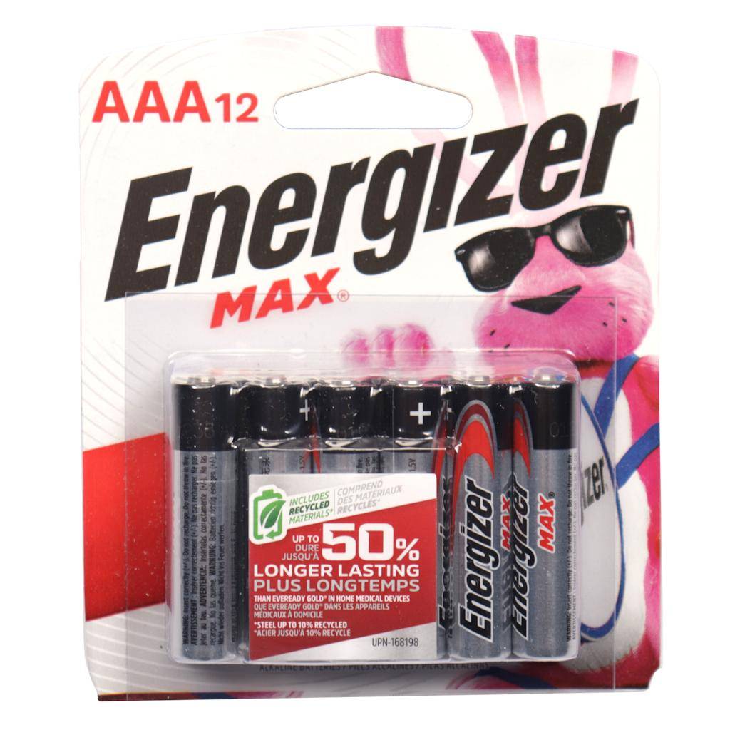 AAA Cell 1.5 volt MAX Battery (12 pack) 1