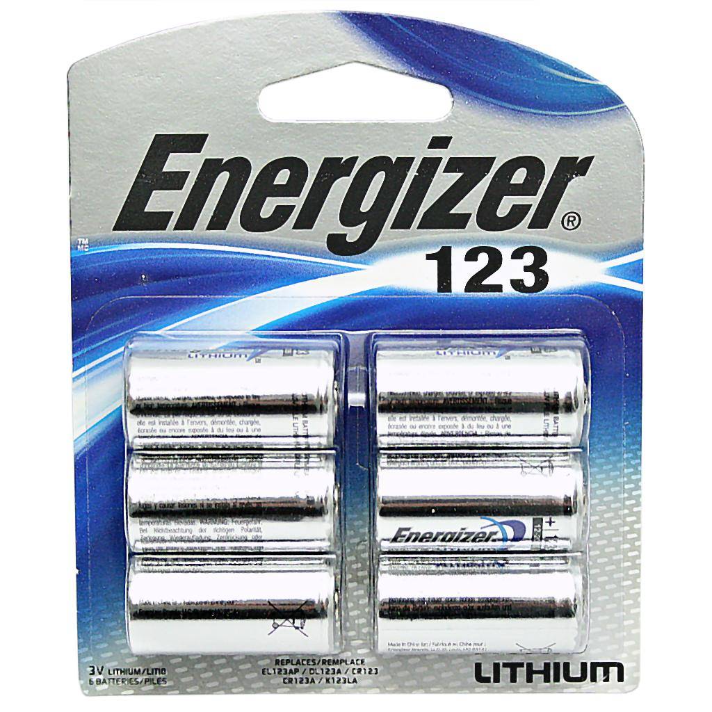 123 3 volt Lithium Photo Battery (6 pack) 1