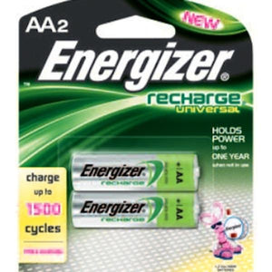 AA Cell 1.2 volt Universal Recharge Battery (2 pack) 1
