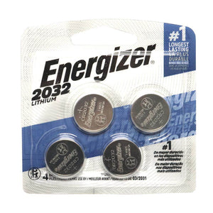 2032 3 volt Coin Lithium Battery (4 pack) 1