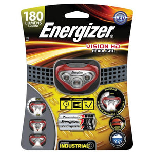 Red & Gray Vision HD Industrial LED Headlight (Batteries Included) 1