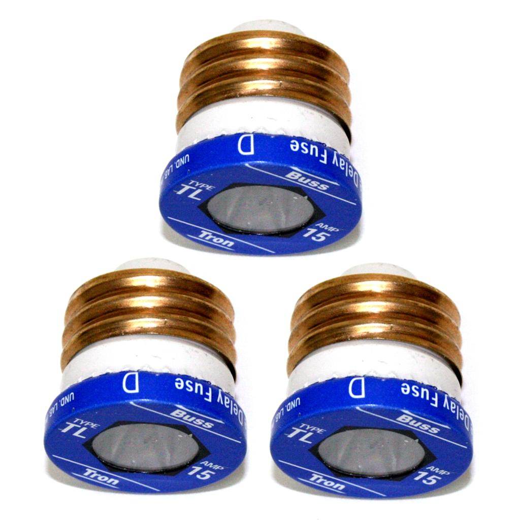 BP/TL-15 Fuse-TL15 Time Delay Fuse 15 AMP (3 pack) 1