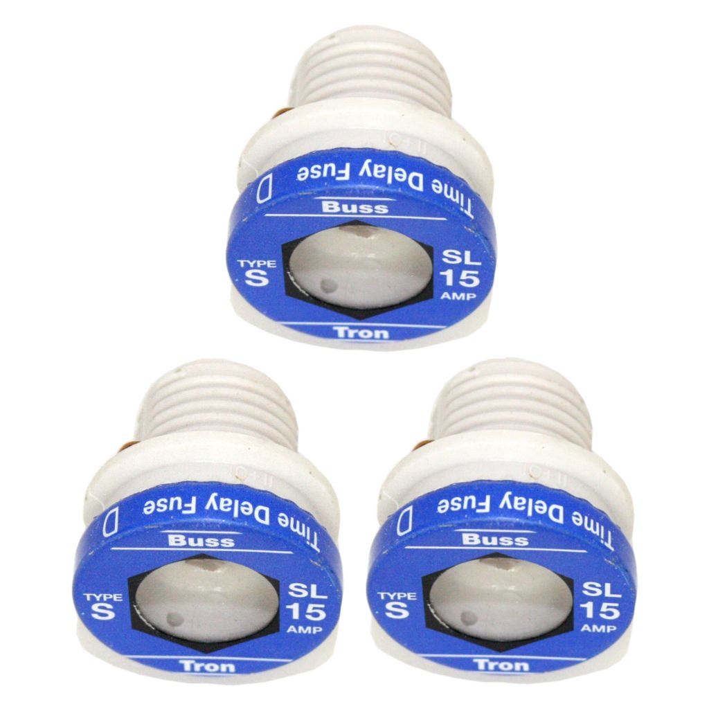 BP/SL-15 Fuse-SL15 Time Delay Fusestat 15 AMP (3 pack) 1