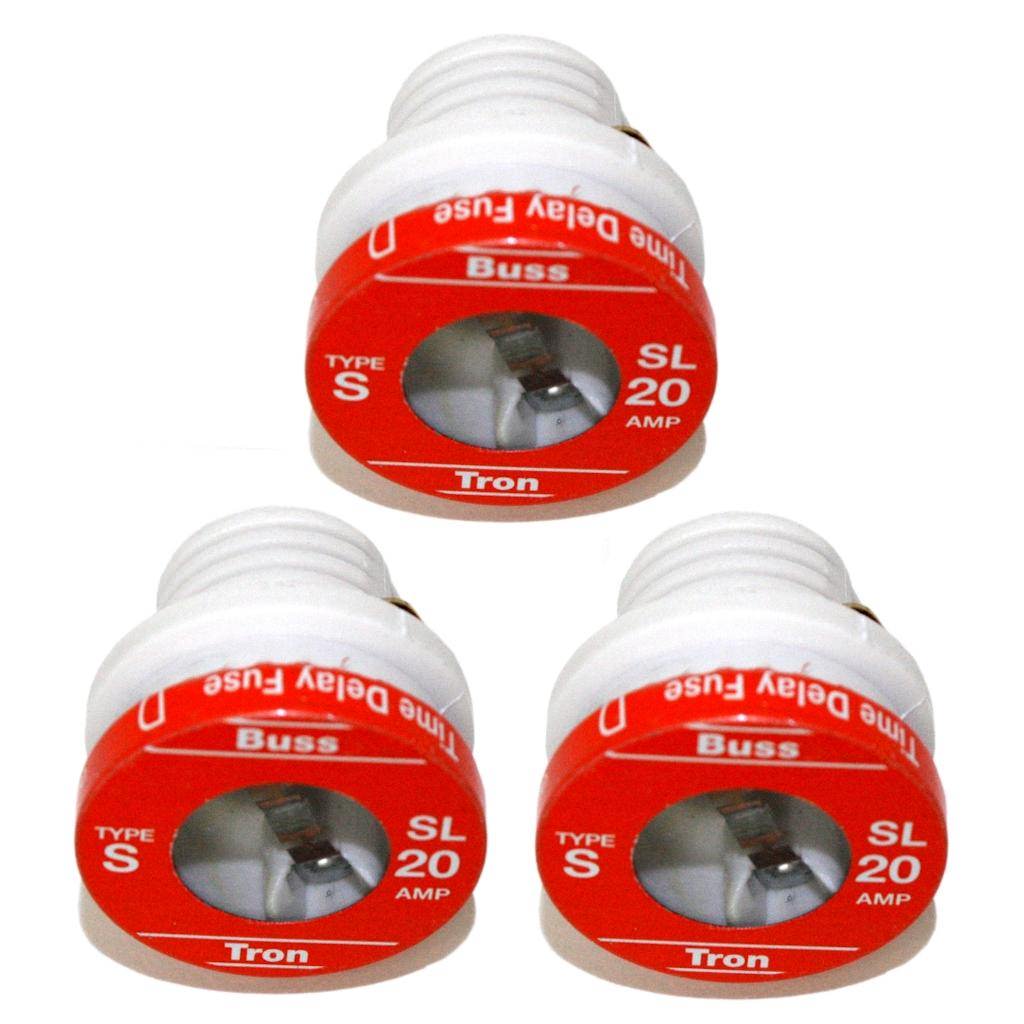 BP/SL-20 Fuse-SL20 Time Delay Fusestat 20 AMP (3 pack) 1