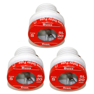 BP/SL-20 Fuse-SL20 Time Delay Fusestat 20 AMP (3 pack) 1