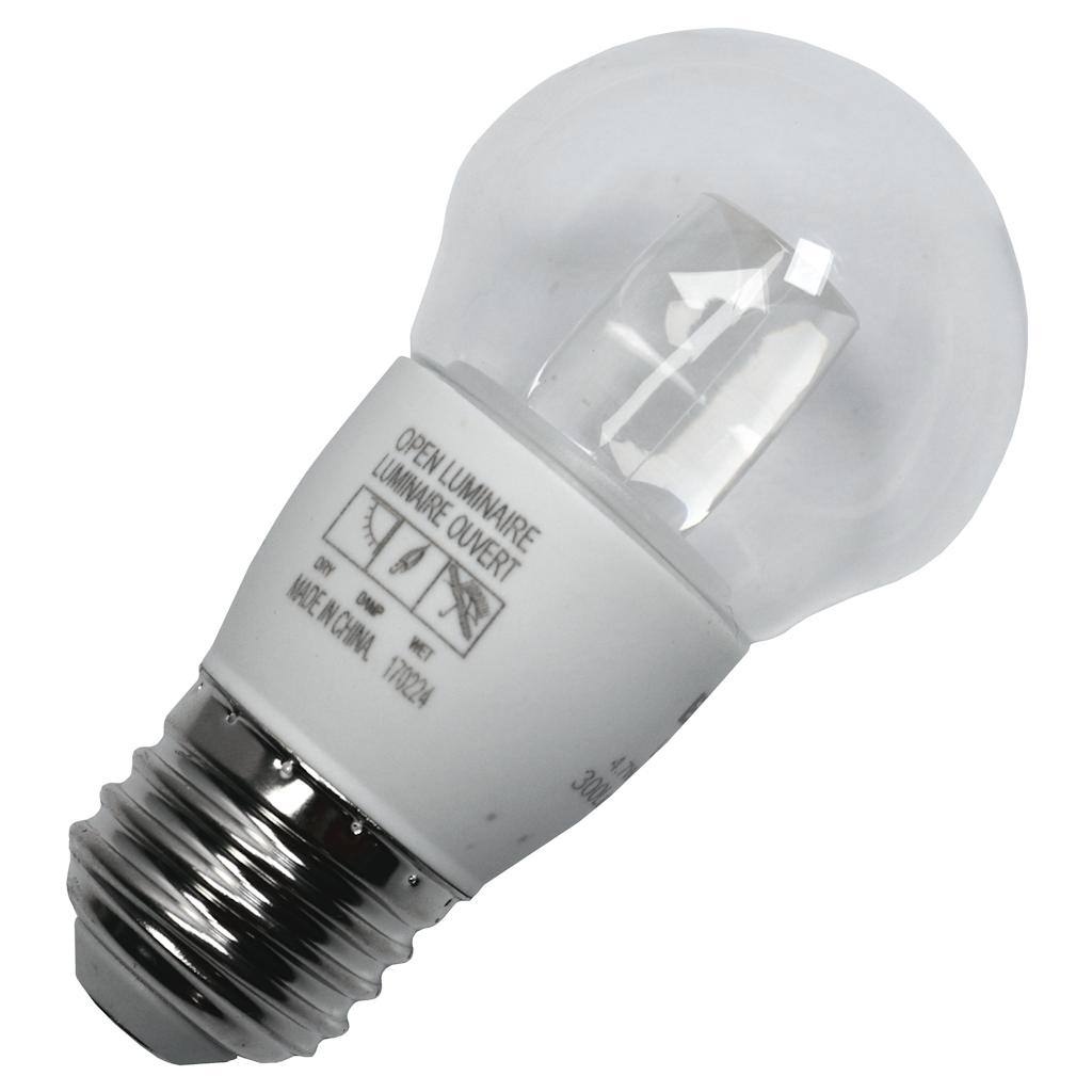 4.7 watt 120 volt A15 Medium Screw Base 2700K Warm White Clear Dimmable LED 1