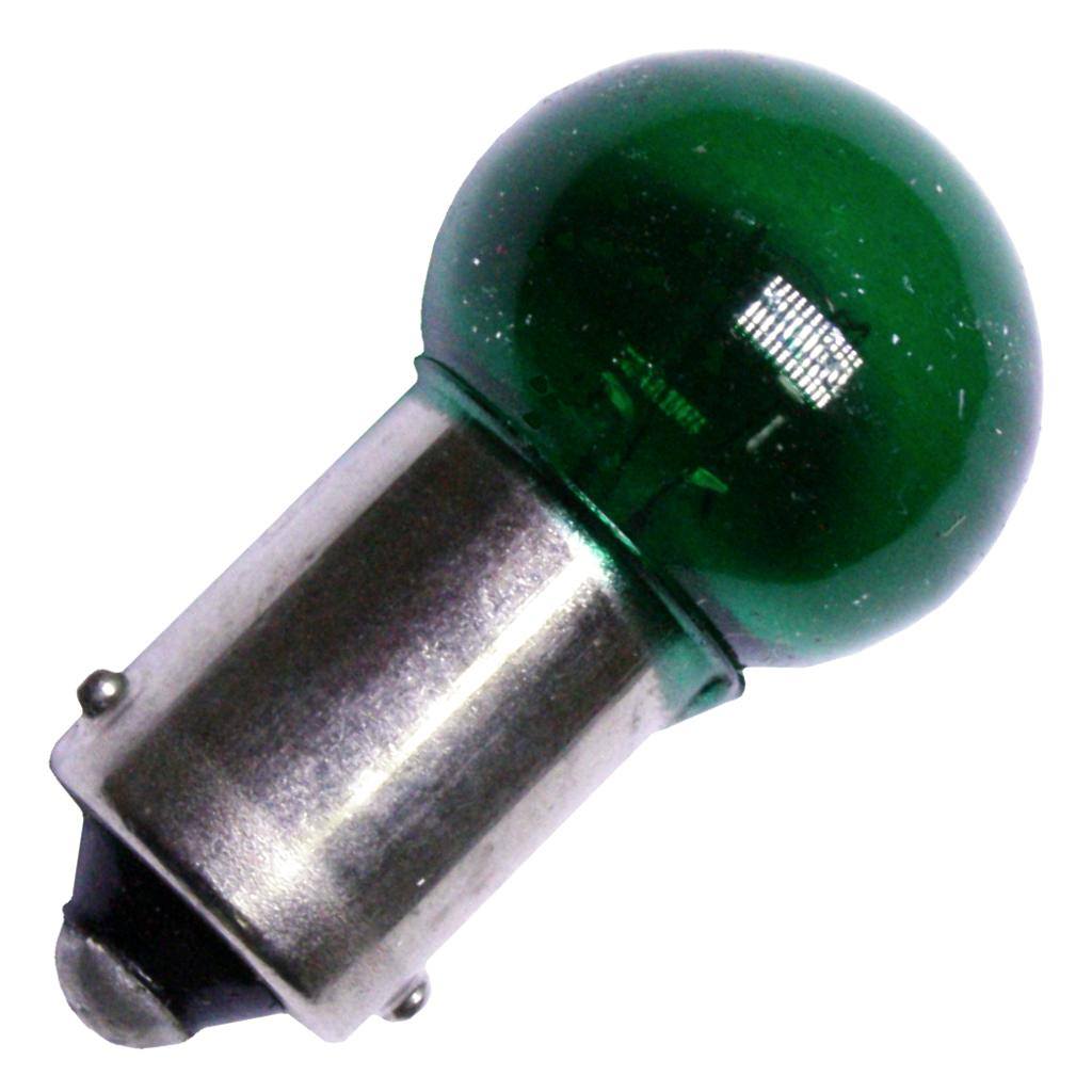 14 volt G4.25 Miniature Bayonet Base Green #1895G 1