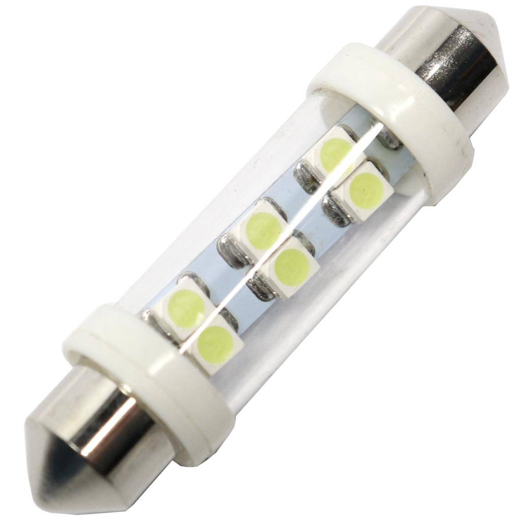 12 volt T3 Festoon Base #LED-12-FESTOON-W 1
