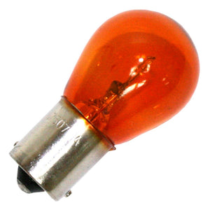 13.5 volt S8 Single Contact Bayonet Offset Base Amber #7507NA 1