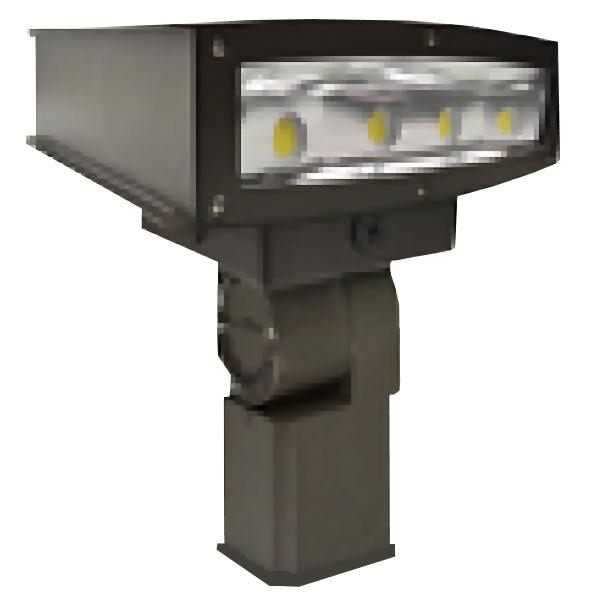 Eiko Slipfitter and Junction Box for Wallpack Floodlight Fixture Accessory 1