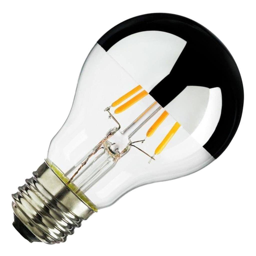 7 watt 120 volt A19 Medium Screw Base 2700K Warm White Nostalgic LED Filament Dimmable Light Bulb 1