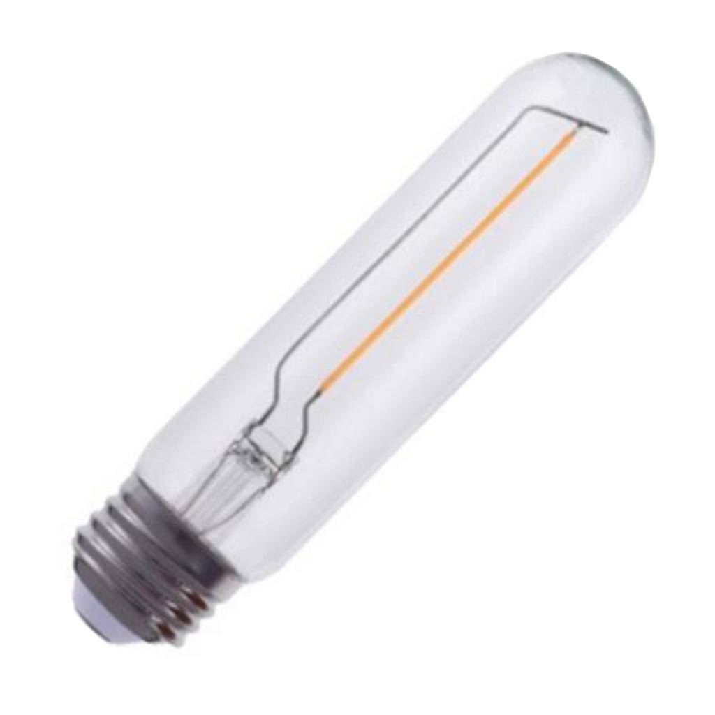 2.5 watt 120 volt T10 Medium Screw Base 2700K Warm White Dimmable LED 1