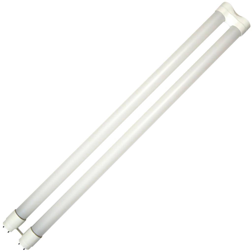 22.6" 11.5 watt 120/277 volt T8 Medium Bi-Pin Base 5000K Daylight LED U-Bend 1