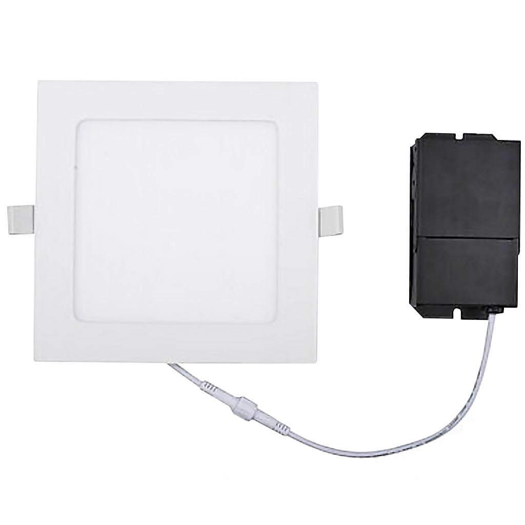 6" 13.5 watt 120 volt 3000K Dimmable LED Square Downlight 1