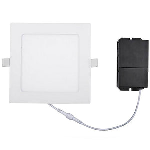 6" 13.5 watt 120 volt 3000K Dimmable LED Square Downlight 1