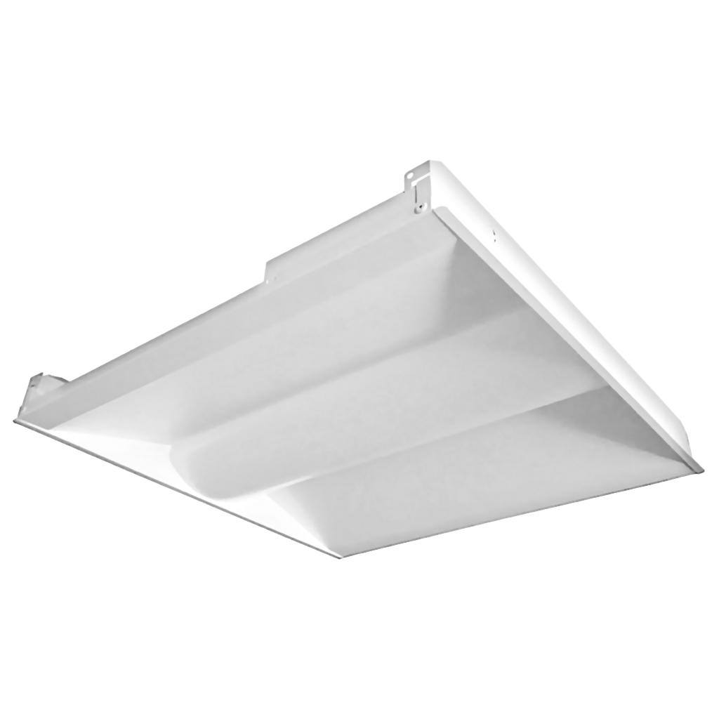 2' x 2' 26/32/40 watt 120/347 volt 4000K Cool White Dimmable LED Troffer 1