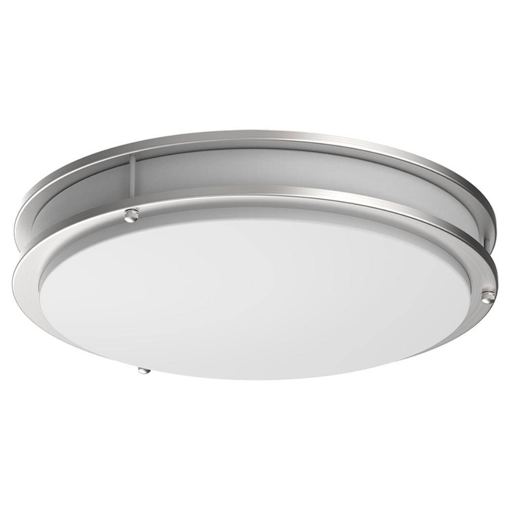 12" 16 watt 120 volt 3,000K Ages Flush Mount Light 1