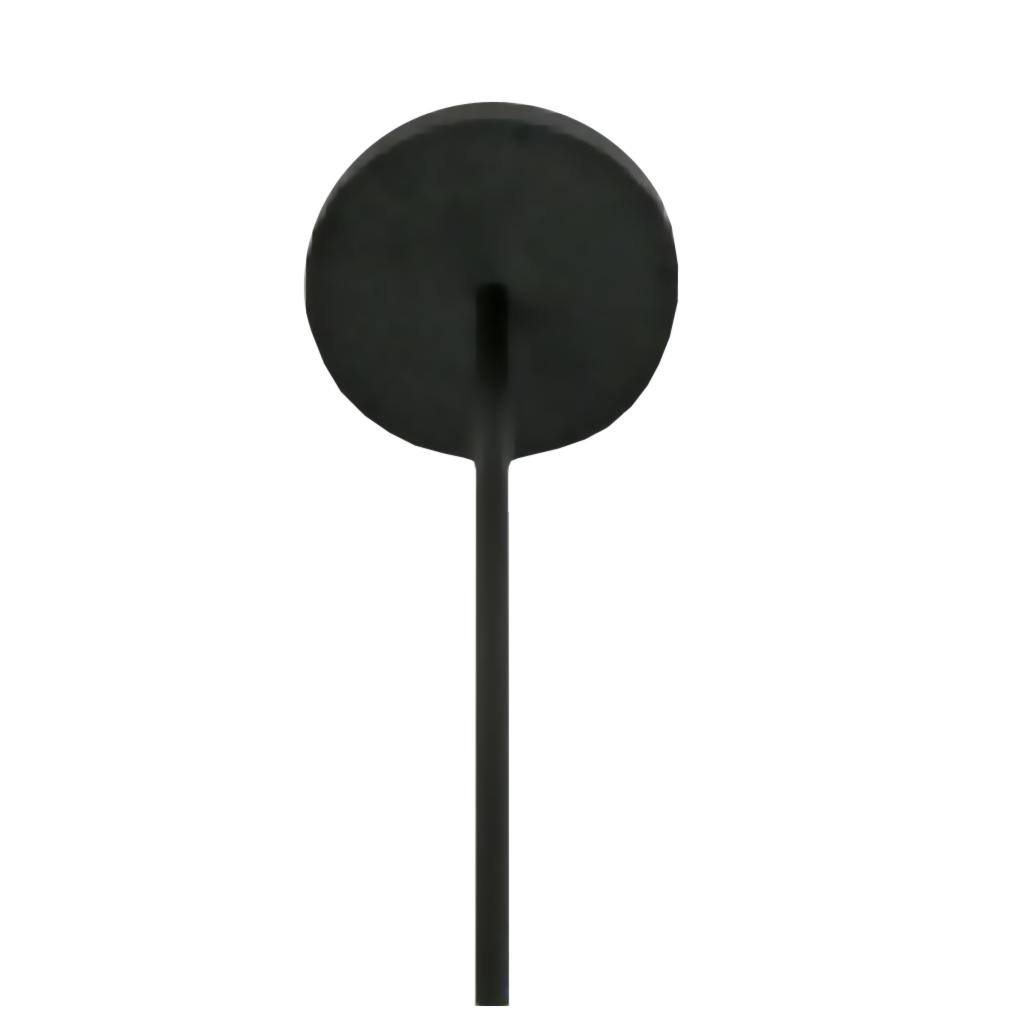 Black Cylinder Surface Mount Pendant Accessory 1