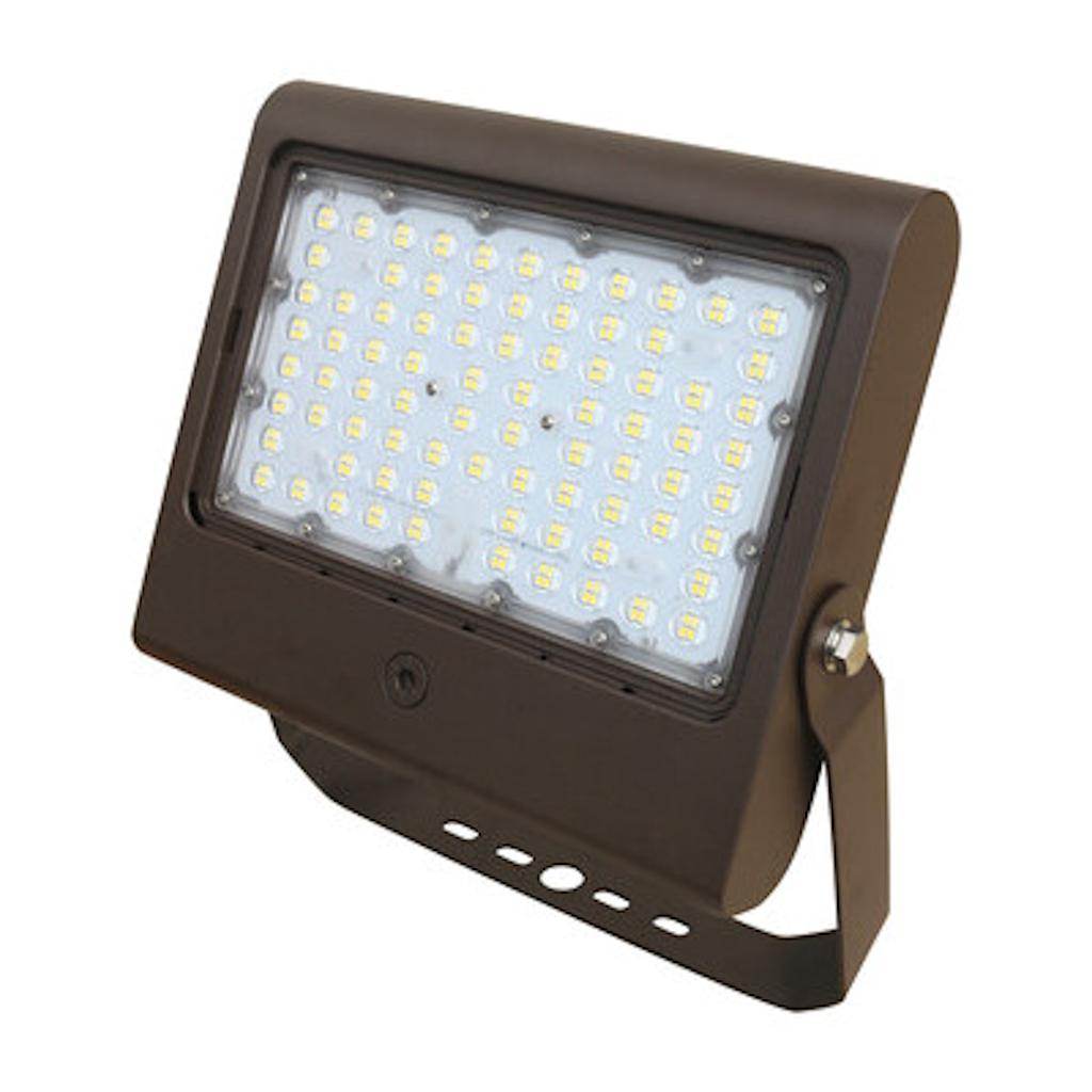 50/80/100/150 watt 120/277 volt Bronze LED Wide Flood 1