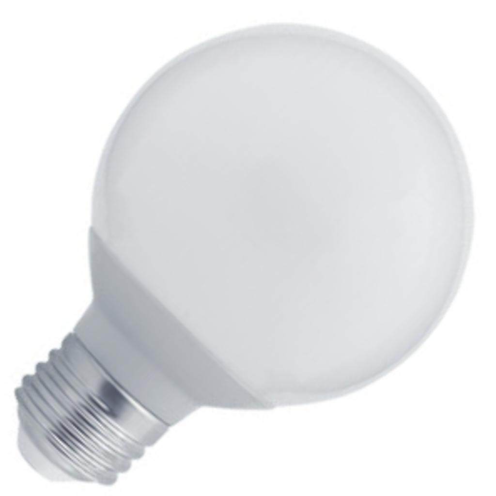 6 watt 120 volt G25 Medium Screw Base 3000K Natural White Dimmable LED 1