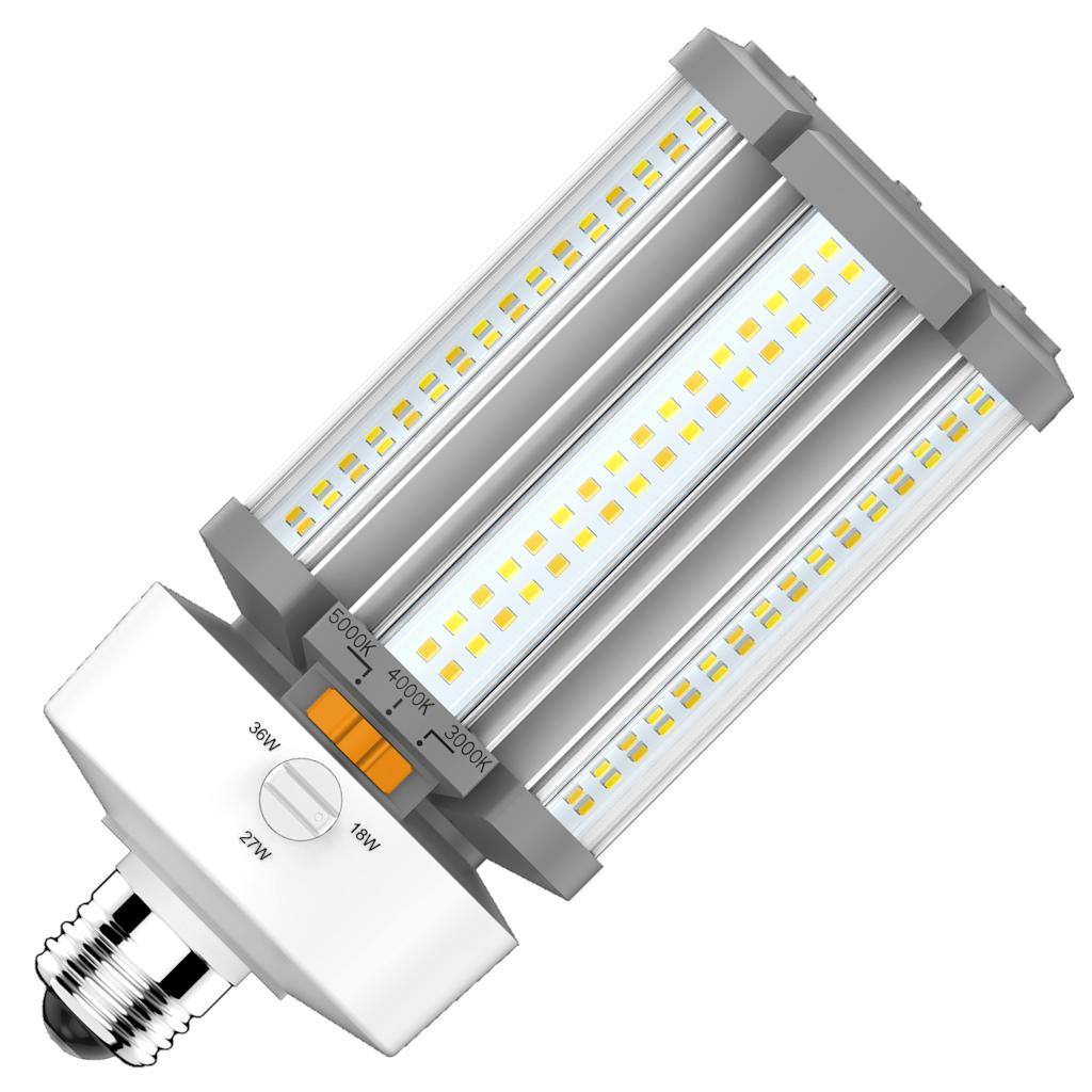 18/27/36 watt 100/277 volt Medium Screw (E26) Base CCT Selectable Dimmable LED Light 1