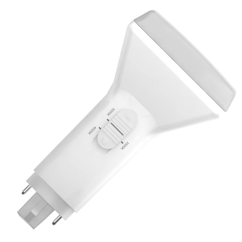 9.5 watt PLC 4-Pin Base CCT Selectable Dimmable LED 1
