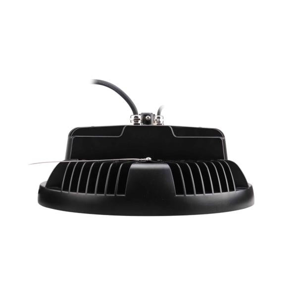Selectable watt 120/277 volt 5000K Daylight Black Round LED High Bay Fixture 3