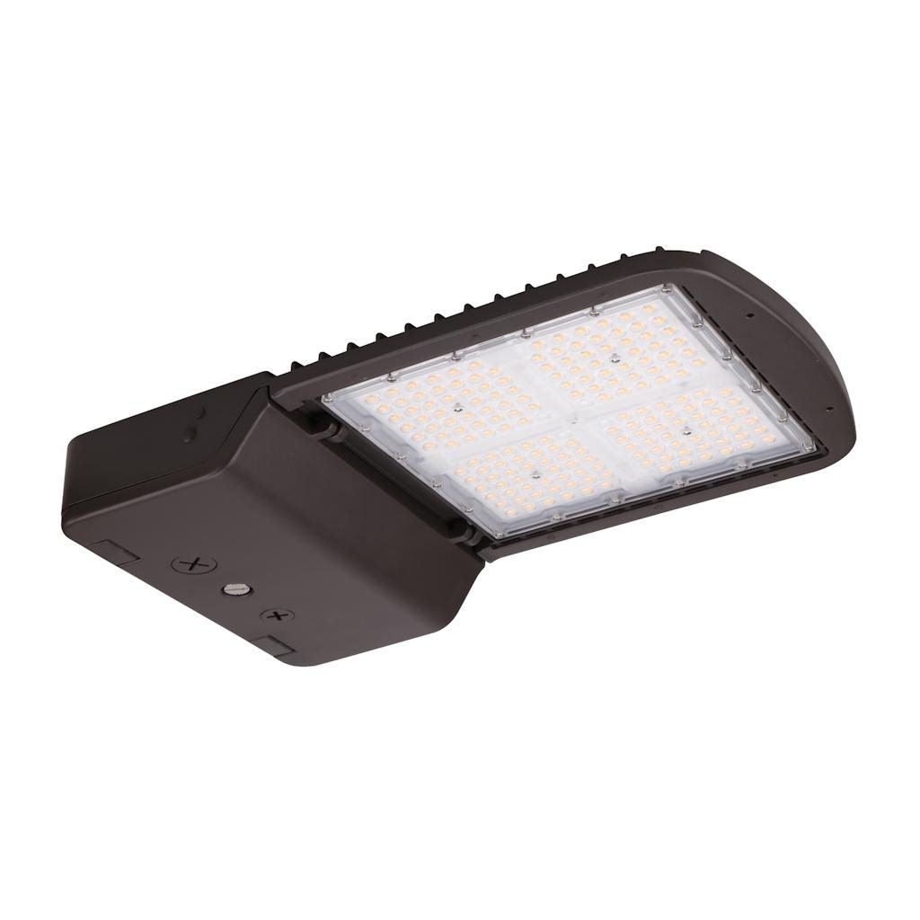 100/130/150 watt 277/480 volt 5000K Daylight Bronze Dimmable LED Area Site Lighter 1