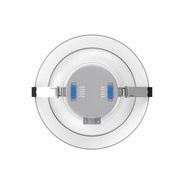 10” Selectable watt 120/277 volt CCT Selectable LED Recessed Downlight 3