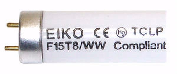 15 watt 18" T8 Bi-Pin Base 3000K Natural White Fluorescent 3