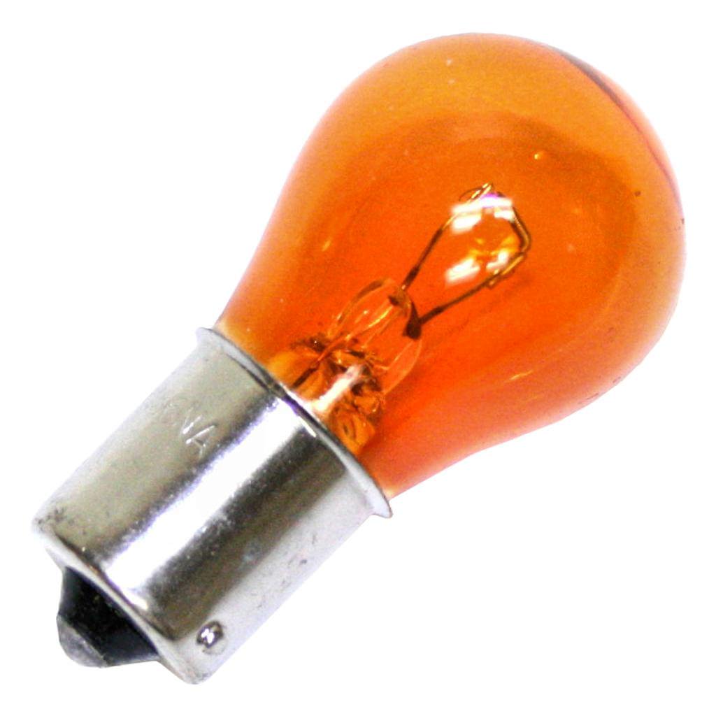 26.9 watt 12.8 volt S8 Single Contact Bayonet Base Amber #1156NA 1