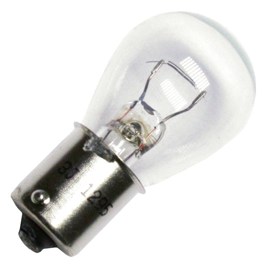 37.5 watt 12.5 volt S8 Single Contact Bayonet Base #1295 1