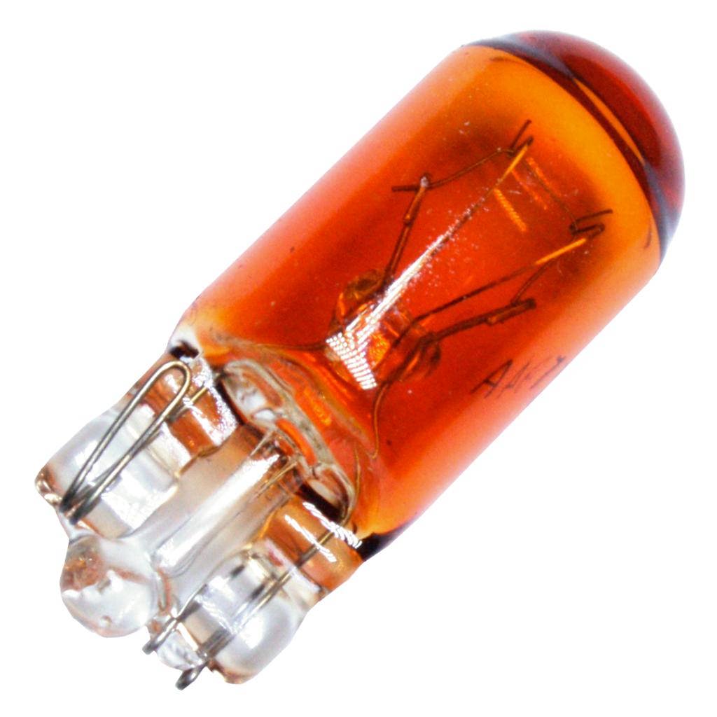 3.78 watt 14 volt T3.25 Miniature Wedge Base Amber #194A 1