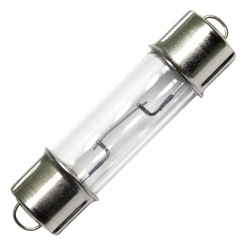 12.4 watt 12.8 volt T3 Double End Cap Base #211-2 1