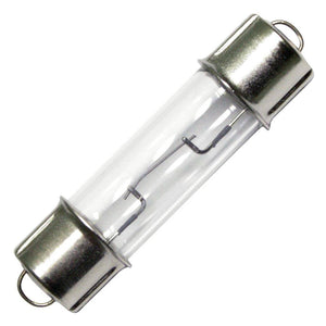 12.4 watt 12.8 volt T3 Double End Cap Base #211-2 1